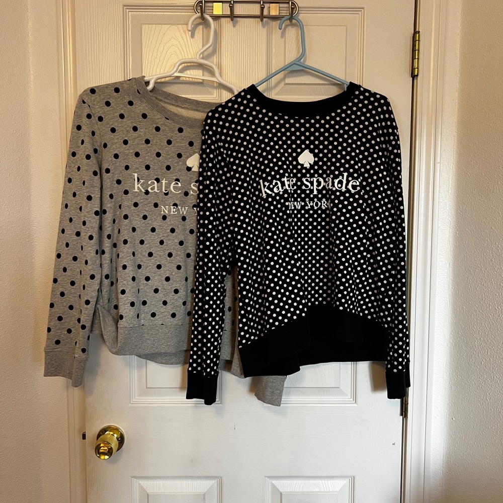 SET of Kate Spade Women's Polka Dot Sweaters